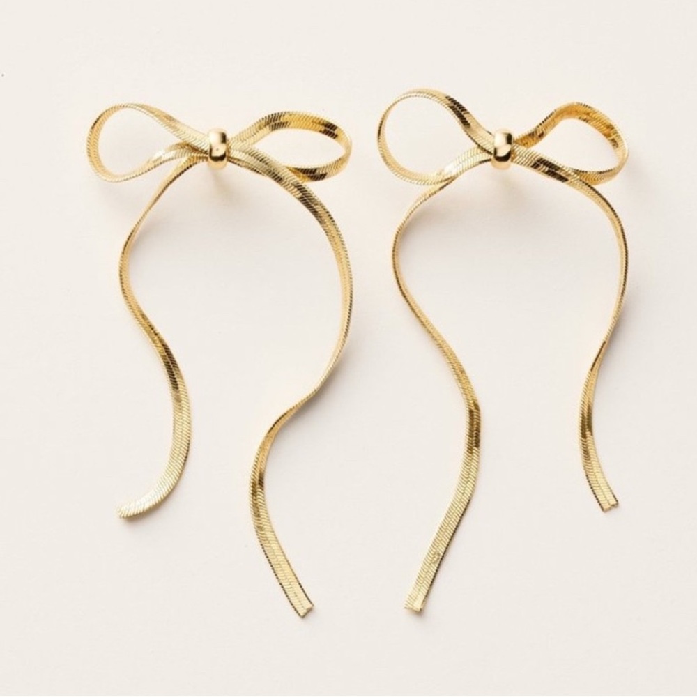 ♠️🎀 kate spade x Target Bow Drop Stud Earrings **Limited Edition**